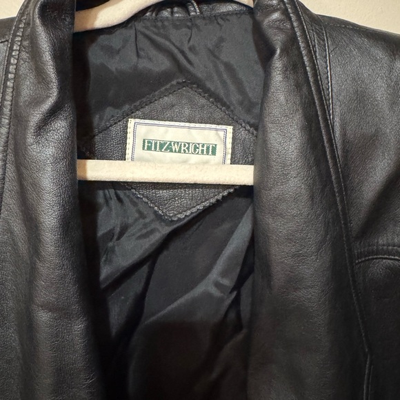 Fitz wright leather jacket - Picture 2 of 4